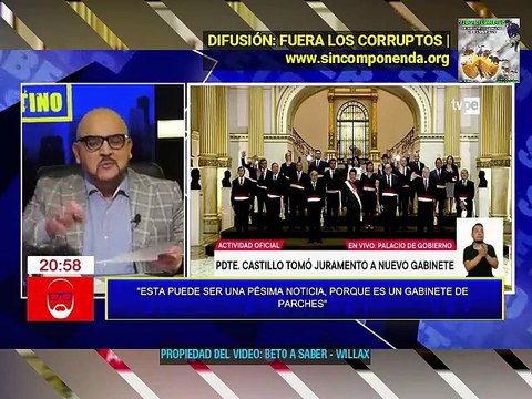 EL MONO CON METRALLETA, ANIBAL TORRES, NUEVO PREMIER DE CASTILLO