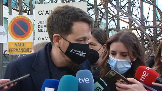Iglesias y Montero, juntos en el juicio a un periodista por acosar a sus hijos: No todo vale
