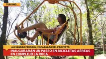 Inaugurarán un paseo en bicicletas aéreas en complejo La Roca