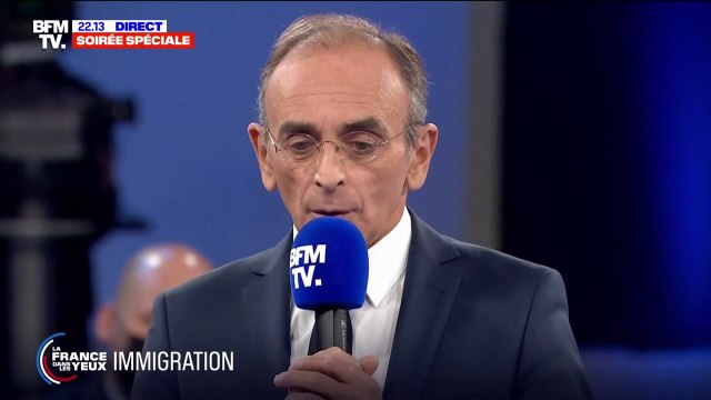 Éric Zemmour veut la construction de murs à toutes les frontières européennes