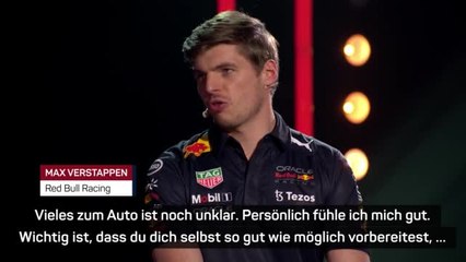 Verstappen: “Weiß noch nichts über das neue Auto”