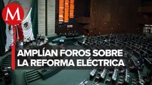 Diputados amplían hasta el 28 de febrero parlamento abierto sobre reforma eléctrica