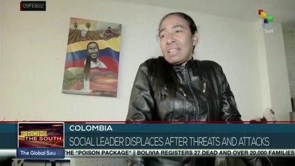 Colombia: Social leaders forced to flee their homes due to threats and attacks