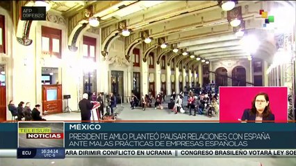 teleSUR 17:30 09-02: Presidente López Obrador propone pausar relaciones con España