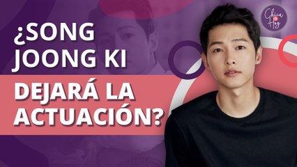 Toda la verdad sobre el retiro del actor Song Joong Ki de K-Dramas