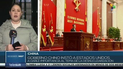 Download Video: Gobierno de China llama a EE.UU. al cese de las sanciones contra Corea del Norte