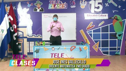 Clase de Matemática de 7mo Grado