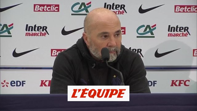Sampaoli : «Nous n'avons jamais eu le contrôle du jeu» - Foot - Coupe - OM