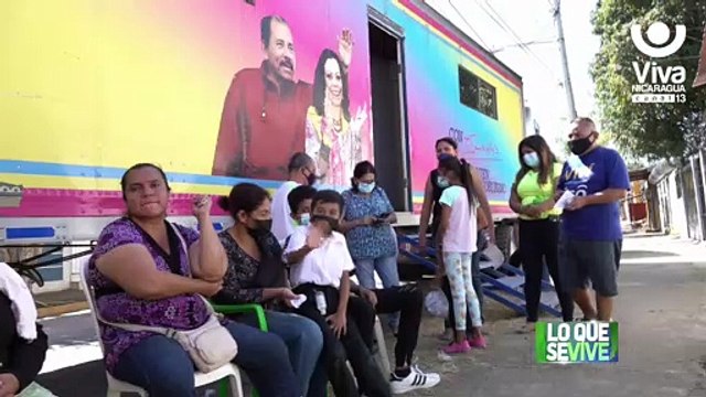 Clínicas móviles llegan al barrio Bertha Calderón del distrito III de la capital