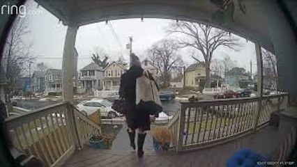 Slipping Down Icy Steps