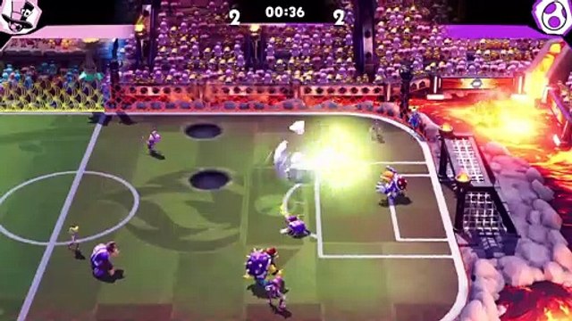 Tráiler de anuncio y fecha de Mario Strikers: Battle League Football para Nintendo Switch