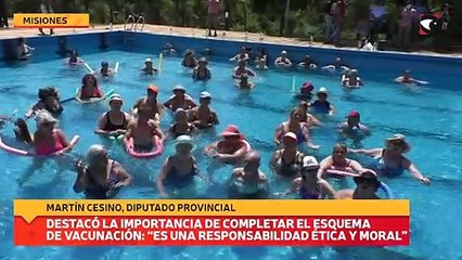 Destacó la importancia de completar el esquema de vacunación es una responsabilidad ética y moral