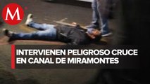 Repartidores de CdMx exigen mayor seguridad vial sobre Canal de Miramontes