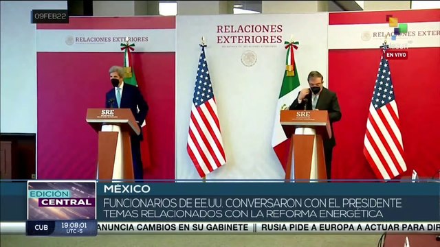 Gobierno de México rechaza presiones de EE.UU. en materia energética