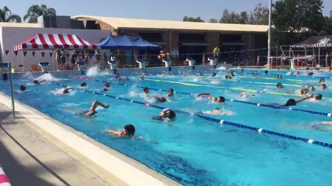 House Swim at St Mary's' swimming carnival