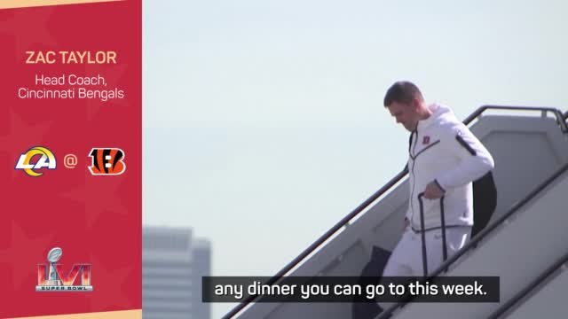 Taylor wants Bengals players to be Covid safe in Super Bowl week