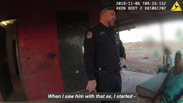 Body camera footage show in the Constable Zachary Rolfe court case | February 10, 2022 | Katherine Times