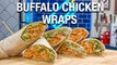 5 Minute Buffalo Chicken Wraps | Super Bowl Bites