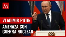 Vladímir Putin amenaza con guerra nuclear a la OTAN: 'No les dará tiempo de parpadear'