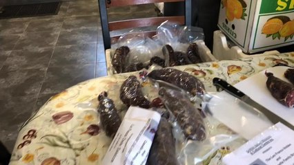 Roy catanzariti salami preperations