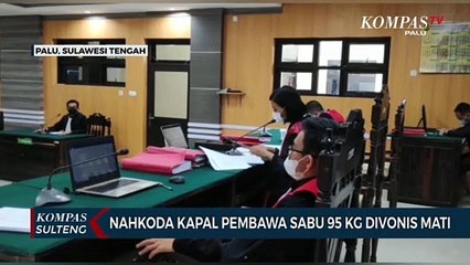 Nahkoda Kapal Pembawa Sabu 95 kg  Divonis Mati