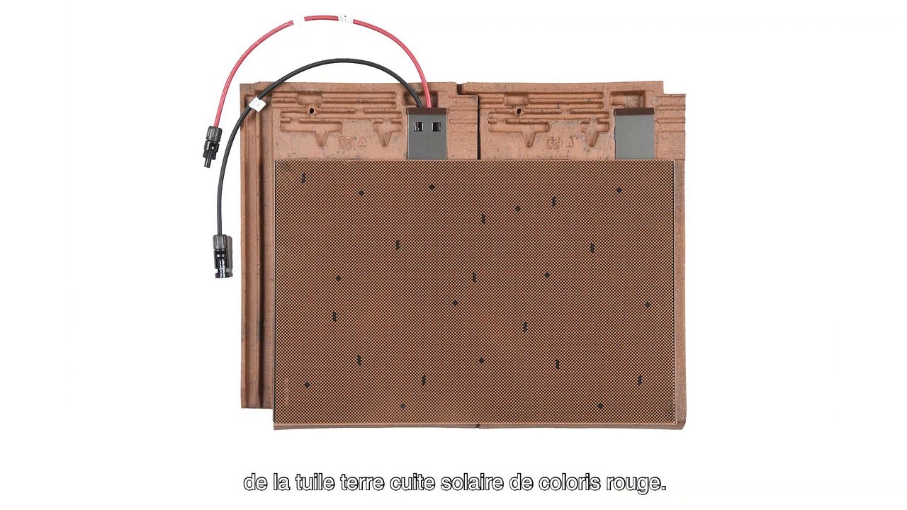 La Minute Innov' - Zoom sur les tuiles photovoltaïques rouges d’Edilians
