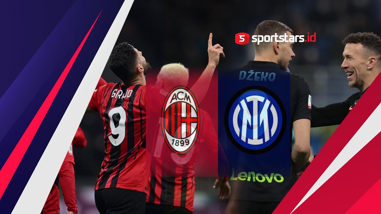 Menangi Laga di Serie A Lawan Inter, Milan Kembali akan Bertemu di Semi Final Coppa Italia