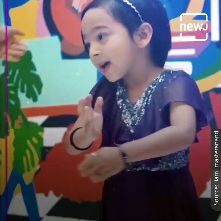Master Anand Giving Workout Lesson To His Daughter