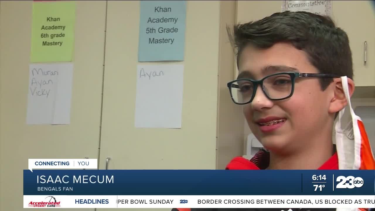 6th grader surprised with tickets to the Super Bowl