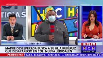 Madre llega a HCH a pedir ayuda para encontrar a su hija de 12 años que se fue con un hombre que conoció en redes sociales