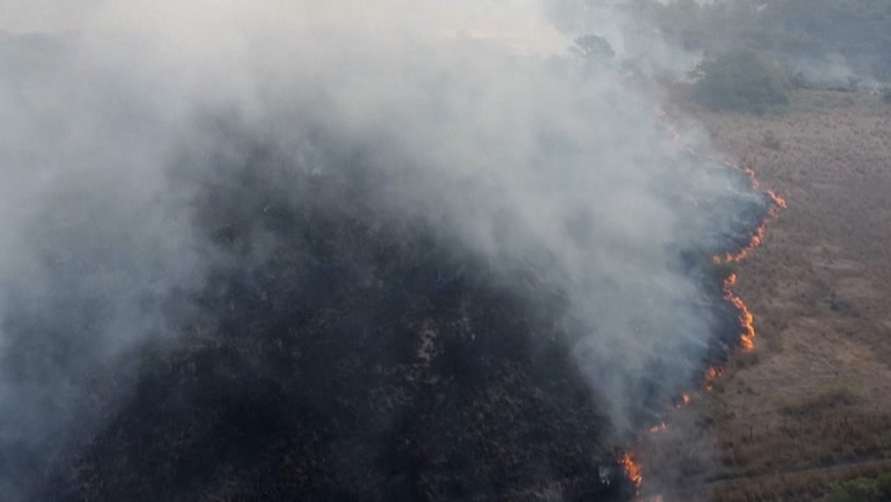 Wildfires ravage more than 800,000 acres in northern Argentina