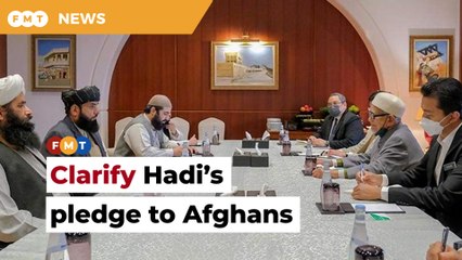 Wisma Putra should clarify Hadi’s pledge to Afghans, says former diplomat