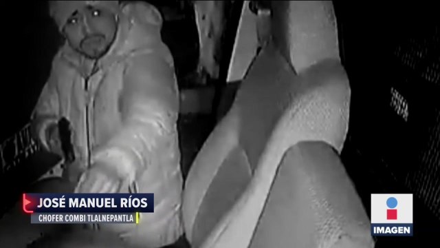 Imagen Noticias platica con chofer de combi que fue baleado durante asalto en Edomex