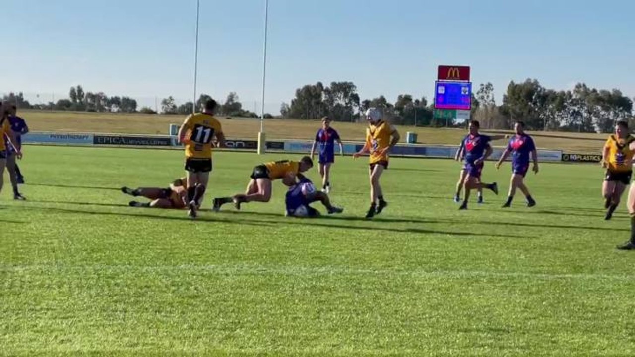 Zac Graham try
