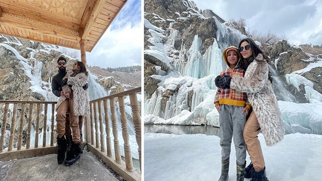 Mouni Roy Suraj Nambiar संग Kashmir में जमकर कर रही मस्ती Watch Video | Boldsky