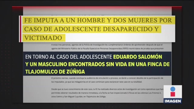 Detienen a dos más en caso del homicidio de Eduardo Salomón