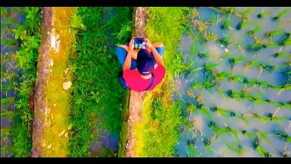 Keindahan pemandangan desa