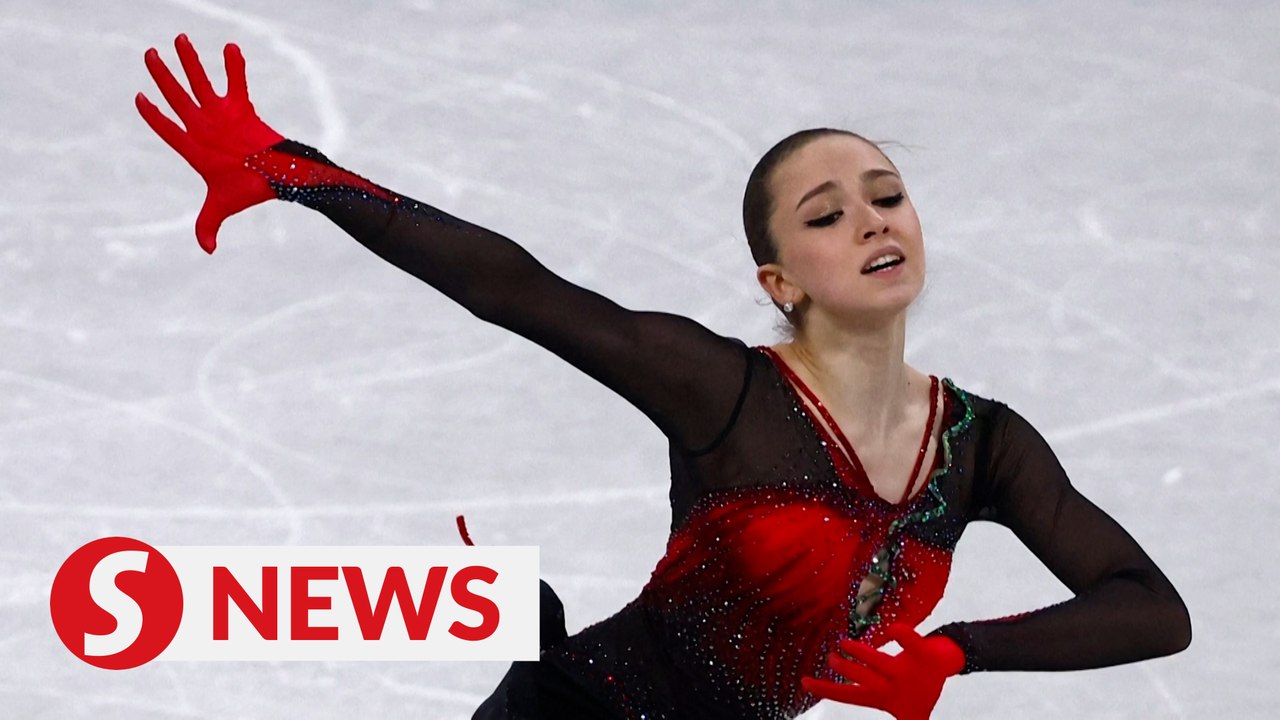 Russia’s Olympic winner Valieva tests positive for banned drug