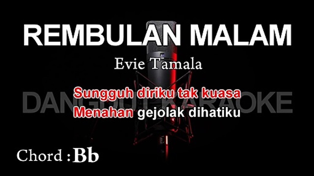 Rembulan Malam | Evie Tamala | Karaoke Tanpa Vokal ¦ CHORD