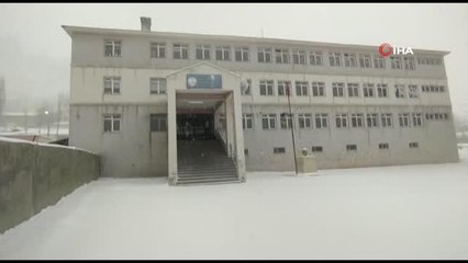 Başkale'de yollar kapandı, okullar tatil edildi