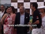 Nita Ambani, Karishma Kapoor Sanjay Kapoor enjoy a polo match - Gucci on full show with swish set