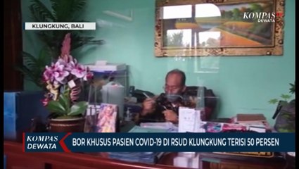 50%, BOR Covid-19 di RSUD Klungkung