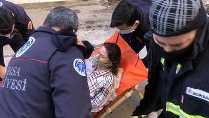 Bursa'da doğalgaz sobası genç çifti zehirledi...