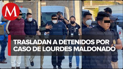 En BC, trasladan a prisión a presuntos asesinos de periodista Lourdes Maldonado
