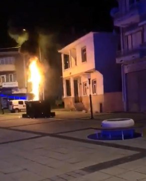 Adalet Anıtı'nı nasıl yaktığı ortaya çıktı! Topuklu ayakkabı ve kadın kıyafeti giymiş