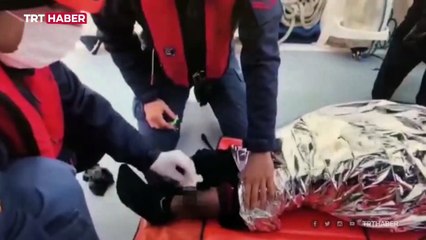 Yunan güçleri denize attı, yüzerek sahile çıkıp yardım istedi