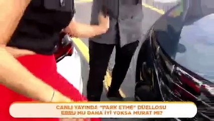 'Kadınlar mı erkekler mi daha iyi park eder?' yarışında Murat Güloğlu kaza yaptı