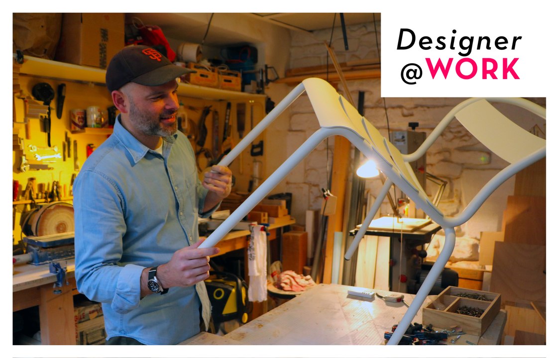 Alban Le Henry, designer at work