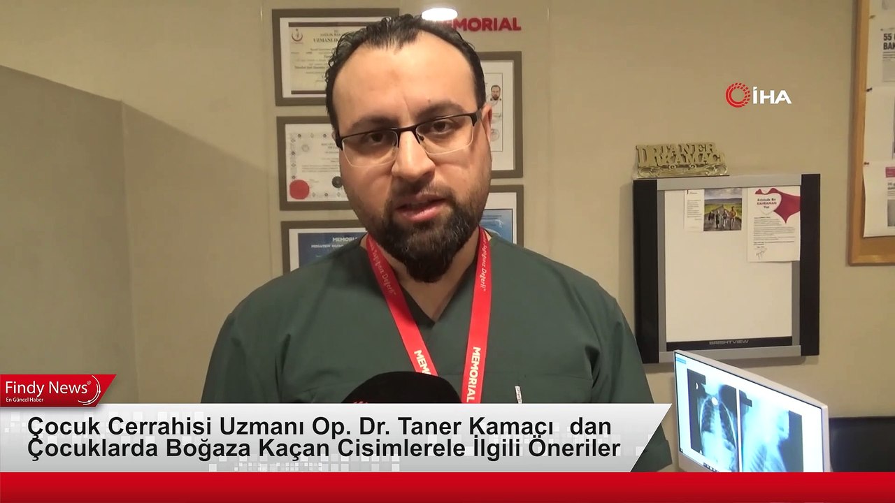 Çocuk Cerrahisi Uzmanı Op. Dr. Taner Kamacı’dan Çocuklarda Boğaza Kaçan Cisimlerele İlgili Öneriler