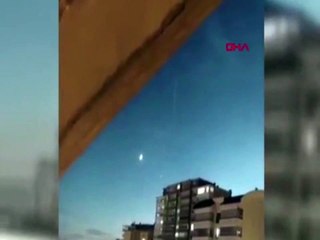 Ankara semalarında panik yaratan ışıklar